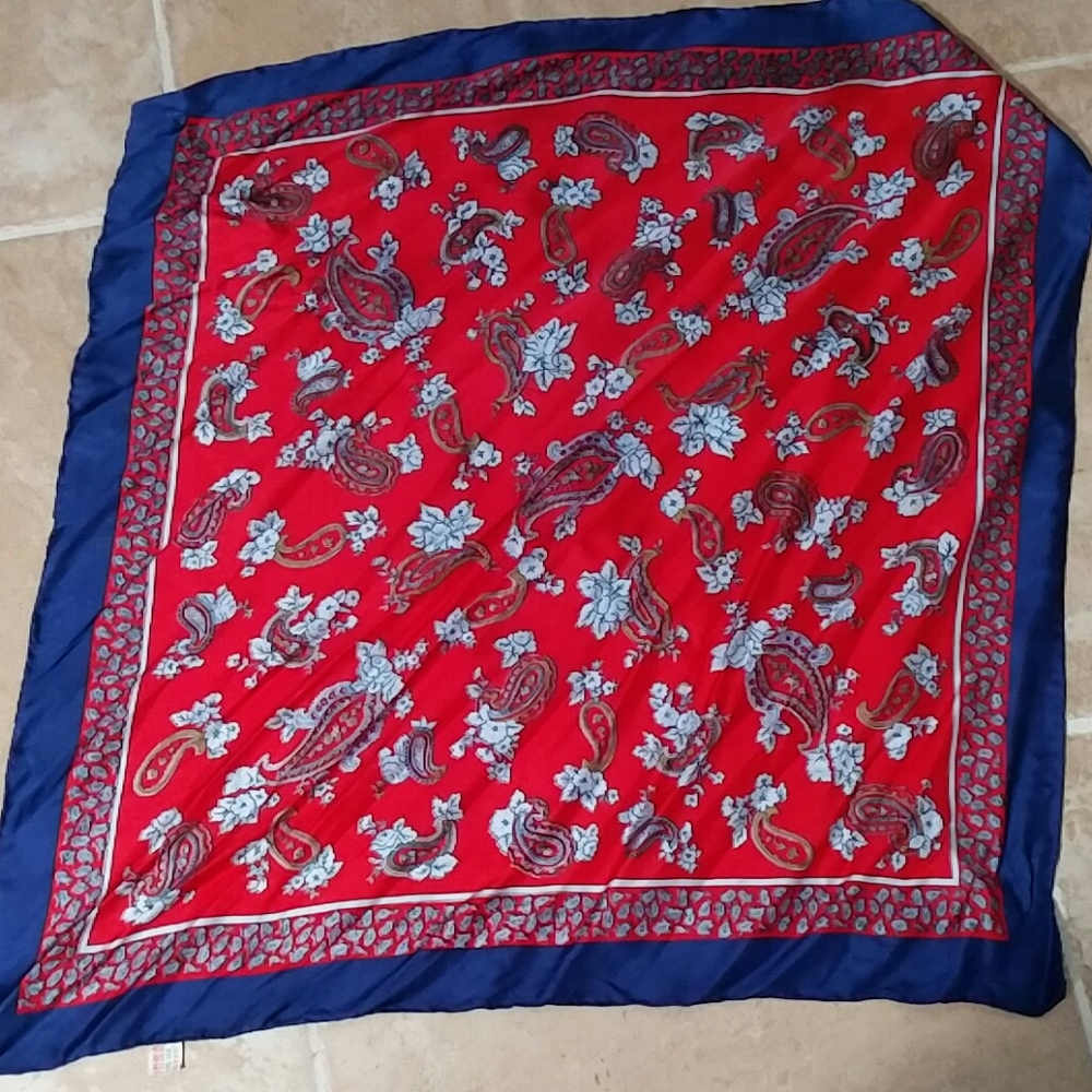 Silk scarf